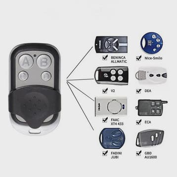 Universele 4-knops 433MHz Afstandsbediening voor Garagedeure, Verzenden, Nieuw