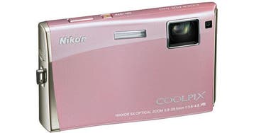 Nikon Coolpix S60 Digitale Compact Camera - Roze, Verzenden, Zo goed als nieuw