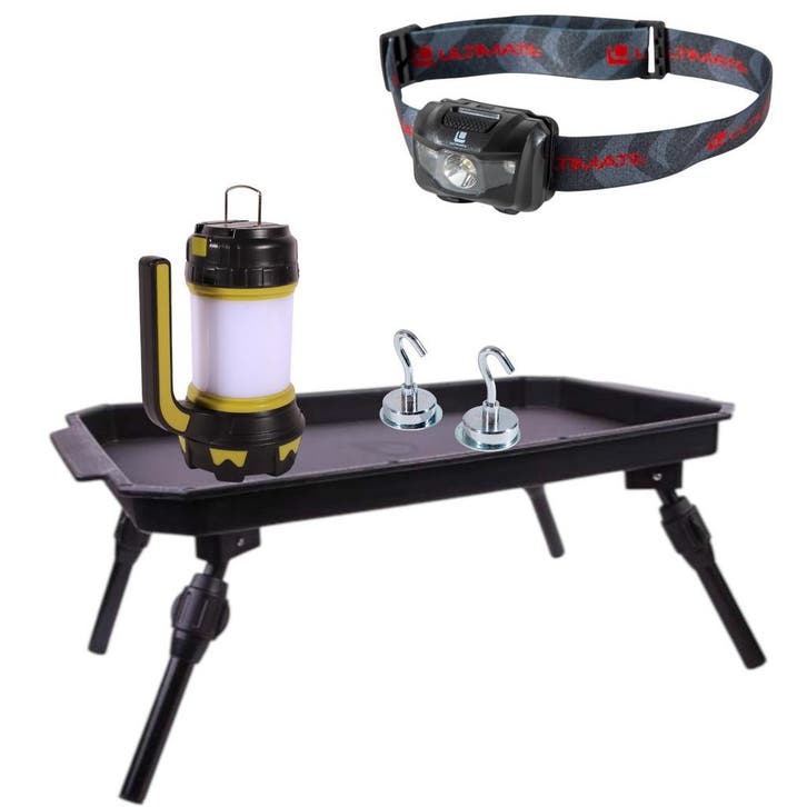 Ultimate Nightfishing Carp Essentials Set, Watersport en Boten, Hengelsport | Algemeen, Nieuw, Verzenden