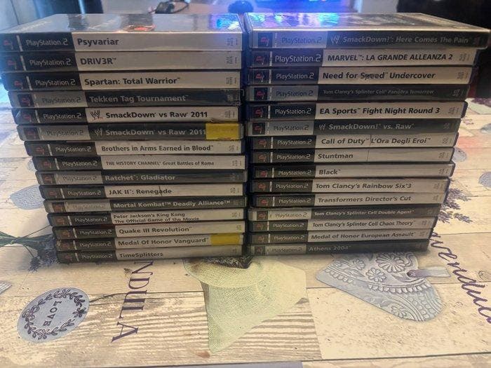 Sony - PlayStation 2 - PS2 – Lotto 30 giochi ICONICI |, Spelcomputers en Games, Spelcomputers | Overige Accessoires