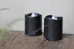 LED waxinelichtje Black, Ophalen of Verzenden, Nieuw