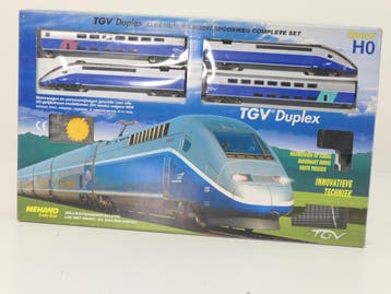 Schaal H0 Mehano T681 startset met de TGV Duplex van de S..., Ophalen of Verzenden, Zo goed als nieuw, Gelijkstroom, Overige typen