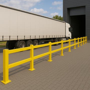 Modulair veiligheidshek voor buitengebruik – Gegalvaniseerd, Verzenden