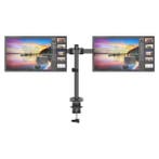 Alora Dubbele Monitorarm 13-27 Inch - Monitorbeugel 2, Nieuw