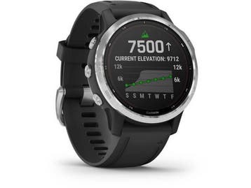 Garmin fnix 6S Solar - Smartwatch - Zonne-energie - Zilver, Verzenden, Zo goed als nieuw, Garmin