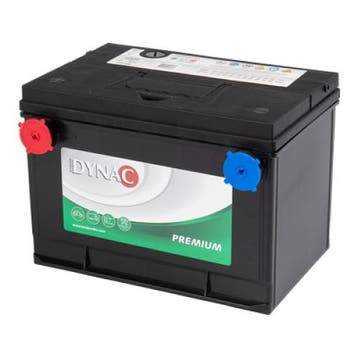 Dynac Auto accu 12 volt 70 ah Type 57010, Auto-onderdelen, Accu's en Toebehoren, Ophalen of Verzenden, Nieuw