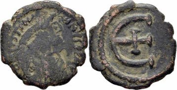 Byzanz Justinian I Pentanummium Antiochia 537-551 Technik..., Verzenden