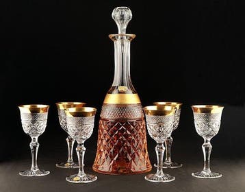Josephinenhutte - Karaf - Glas