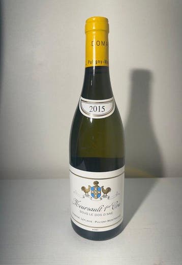 2015 Domaine Leflaive, Sous le Dos dAne - Meursault 1er, Verzamelen, Nieuw