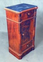 Bijzettafel - Walnoot - Luis Felipe, Antiek en Kunst