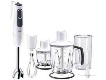 Braun MQ 3145 WH - Staafmixer - 750W 11 snelheden - Wit, Verzenden, Zo goed als nieuw