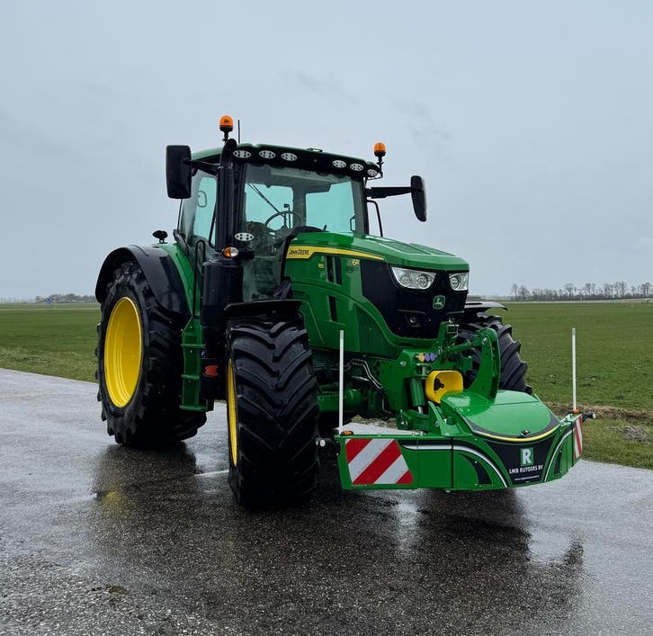 John Deere 6R185, Zakelijke goederen, Agrarisch | Tractoren, Gebruikt, John Deere, Ophalen