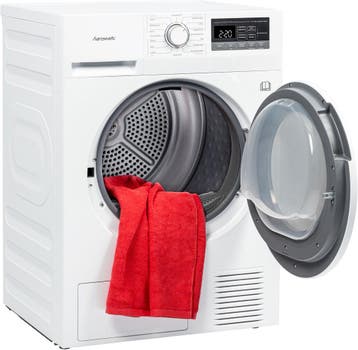 Hanseatic HWT8EGT Warmtepompdroger 8 kg – Eco,, Verzenden, Nieuw