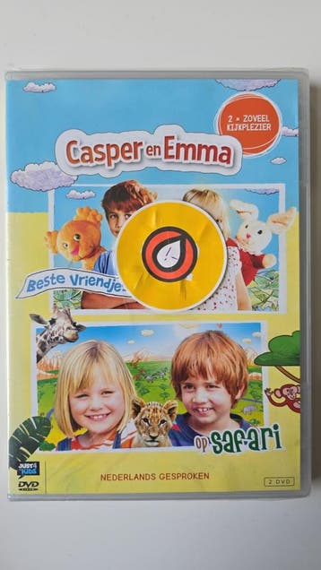 CASPER EN EMMA: BESTE VRIENDJES & OP SAFARI (IN SEAL) (DVD), Verzenden, Gebruikt