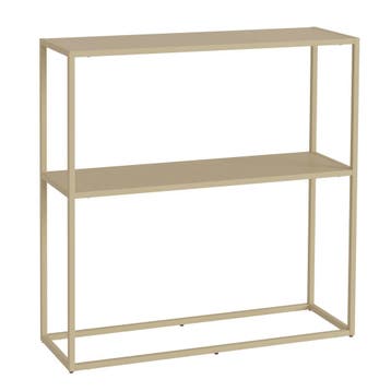 Consoletafel Strömstad haltafel met 1 plank 80x80x26 cm came, Verzenden, Nieuw