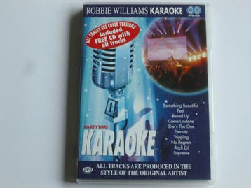 Robbie Williams - Karaoke ( CD + DVD), Ophalen of Verzenden, Zo goed als nieuw