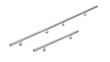 Trapleuning 3 stuks RVS 4,2x300cm (Ladders en Trappen), Verzenden, Nieuw