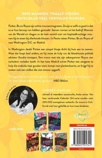 Passie / Mannen van de wereld / 5 9789022591741, Boeken, Verzenden, Zo goed als nieuw, Audrey Carlan