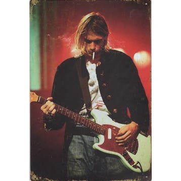 Concert Bord - Kurt Cobain Nirvana, Ophalen of Verzenden, Nieuw, Poster, Artwork of Schilderij