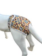 Loopsheidbroekje RETRO print - Diverse maten (Hondenkleding), Dieren en Toebehoren, Ophalen of Verzenden, Nieuw, Hondenbroek