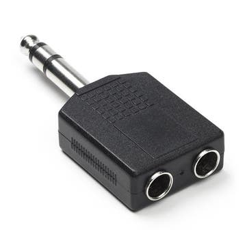 6.35 mm jack splitter | V  M | Nedis (Stereo), Verzenden, Nieuw