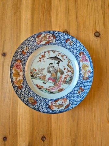 Bord - Porselein - Yongzheng bord 1735
