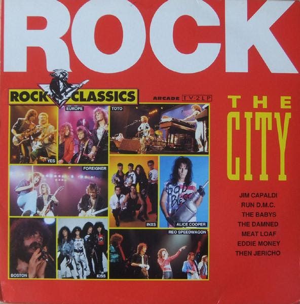 LP gebruikt - Various - Rock The City, Cd's en Dvd's, Vinyl | Pop, Zo goed als nieuw, Verzenden