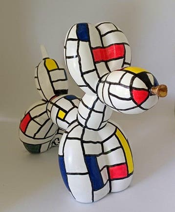 Kurotory - Mondriaan Dog - No Reserve, Antiek en Kunst