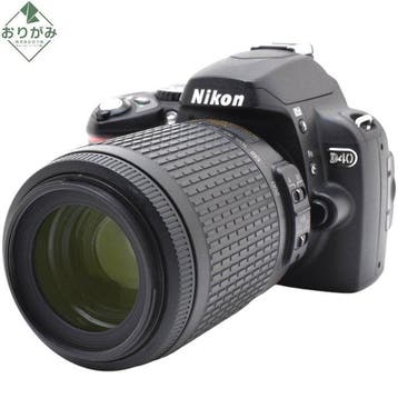 Nikon D40 CCD Sensor + AF-S Nikkor 4-5.6/55-200mm G VR, Nieuw