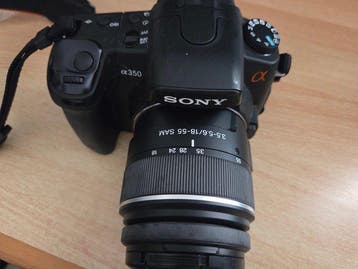 Sony Alpha 350 + 18-55mm | Digitale camera, Nieuw