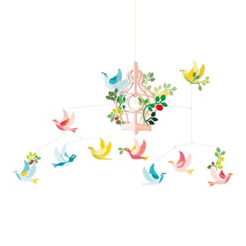Djeco baby mobiel vogelkooi - kleur van €19,99 voor €17,99, Ophalen of Verzenden, Nieuw