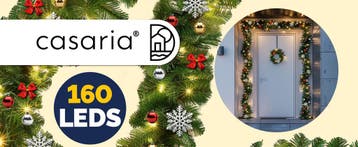 Kerstslinger 10m In-/Outdoor incl Versiering (Interieur), Verzenden, Nieuw