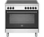 Bertazzoni MPL95I1EXE inductie fornuis met 5 zones, rvs1799, Ophalen of Verzenden, Nieuw