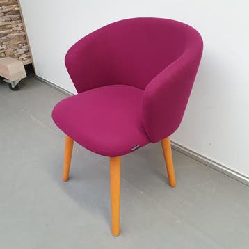 Benithem fauteuil - paarse stof, Huis en Inrichting, Ophalen of Verzenden, Nieuw