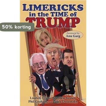 Limericks in the Time of Trump - Lindsay Crane 9780983305156, Boeken, Verzenden, Gelezen, Lindsay Crane