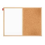 Kurk prikbord - houten lijst - 60 x 90 cm - WHITEBOARD, Ophalen of Verzenden, Nieuw
