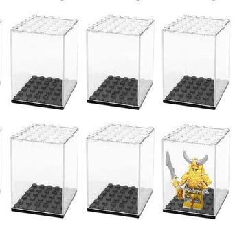 VAEM Lego Minifigs Display Vitrine Box - 4,8cmx4,8cmx6,9c..., Verzenden, Nieuw