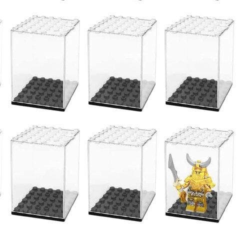 VAEM Lego Minifigs Display Vitrine Box - 4,8cmx4,8cmx6,9c..., Hobby en Vrije tijd, Elektronica-componenten, Verzenden