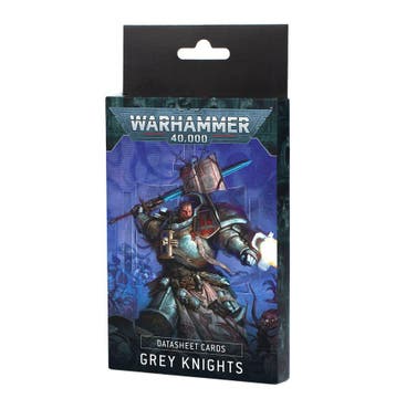datasheet cards: grey knights (english), Ophalen of Verzenden, Nieuw