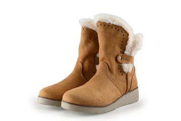 Skechers Enkellaarzen Meisjes in maat 34 Bruin, Verzenden, Jongen of Meisje, Schoenen, Skechers