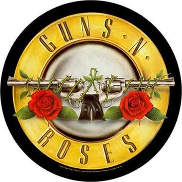 Guns N Roses - Bullet Logo - Backpatch, Ophalen of Verzenden, Nieuw, Kleding