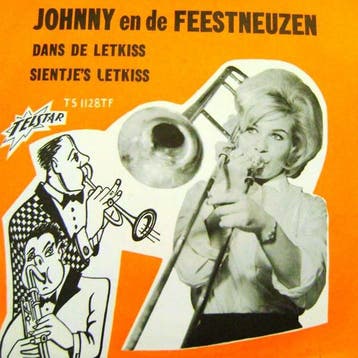 Single - Johnny En De Feestneuzen - Dans De Letkiss / Sientj, Verzenden, Nieuw in verpakking