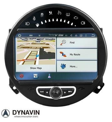 Navigatie Mini cooper dvd carkit android 15 apple carplay, Ophalen of Verzenden, Nieuw