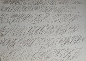 Cy Twombly (1928-2011) - Drawing for Manifesto of Plinio, Antiek en Kunst