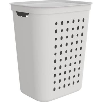 Wasmand 55L - Wit, Nieuw