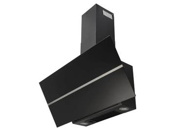 Inventum AKD9015GTZ - Wandschouw afzuigkap - 90 cm - Zwart, Witgoed en Apparatuur, Verzenden, Zo goed als nieuw