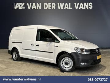 Volkswagen Caddy | 2.0 TDI L2H1 Euro6 Airco | Navigatie |, Gebruikt, Euro 6, Volkswagen, Wit