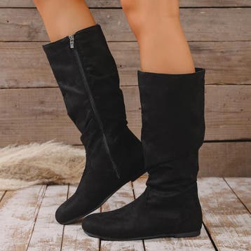 Dames Laarzen - Comfortabele Suède Motorschoenen voor de Win, Kleding | Dames, Schoenen, Verzenden, Nieuw