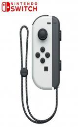 Nintendo Switch Joy-Con Controller Links OLED Wit - iDEAL!, Ophalen of Verzenden, Zo goed als nieuw
