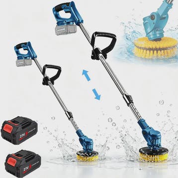 Draadloze Spin Scrubber: 800W Elektrische Schoonmaakborstel, Verzenden